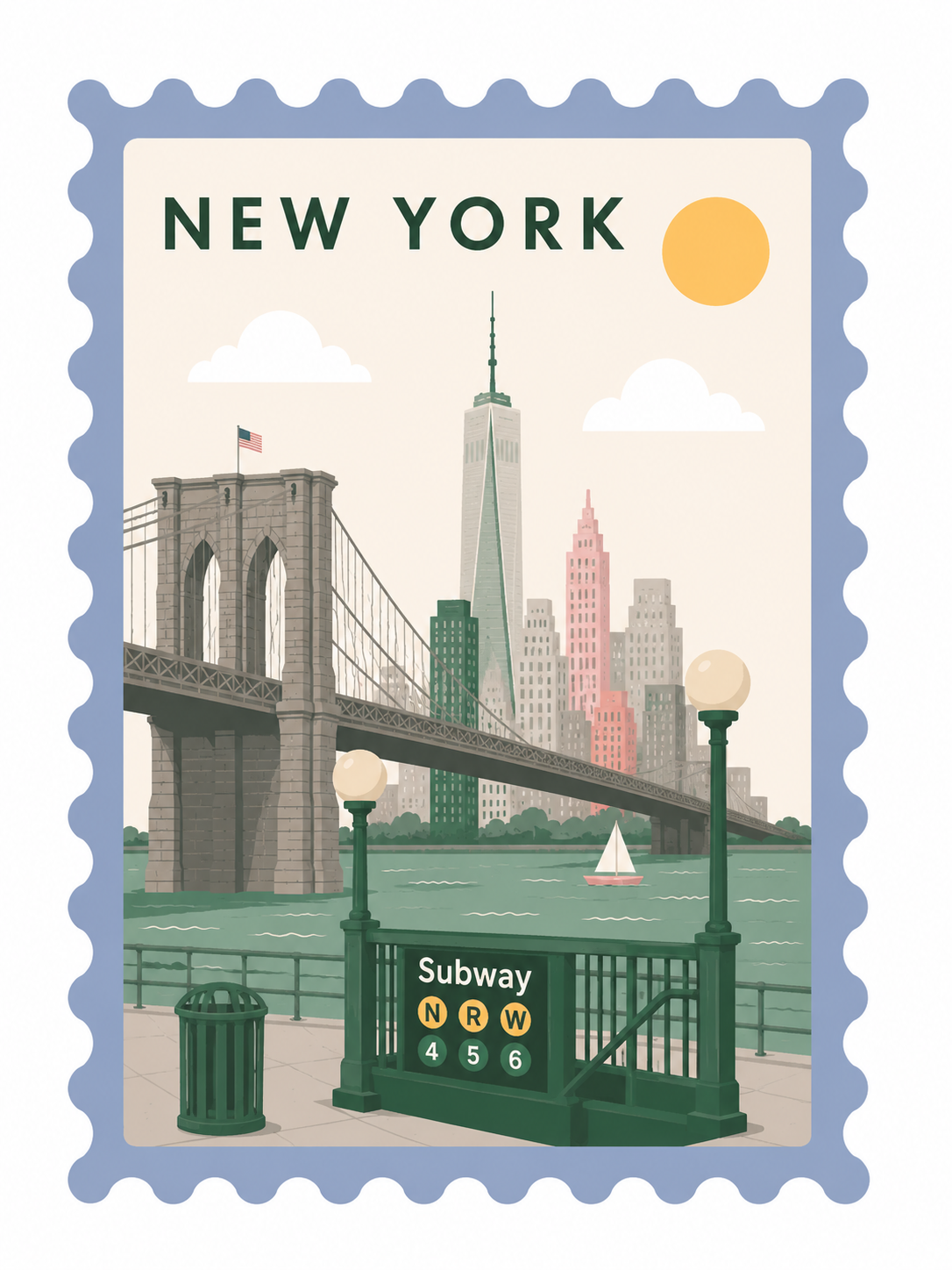 NEW YORK KIDS TEE